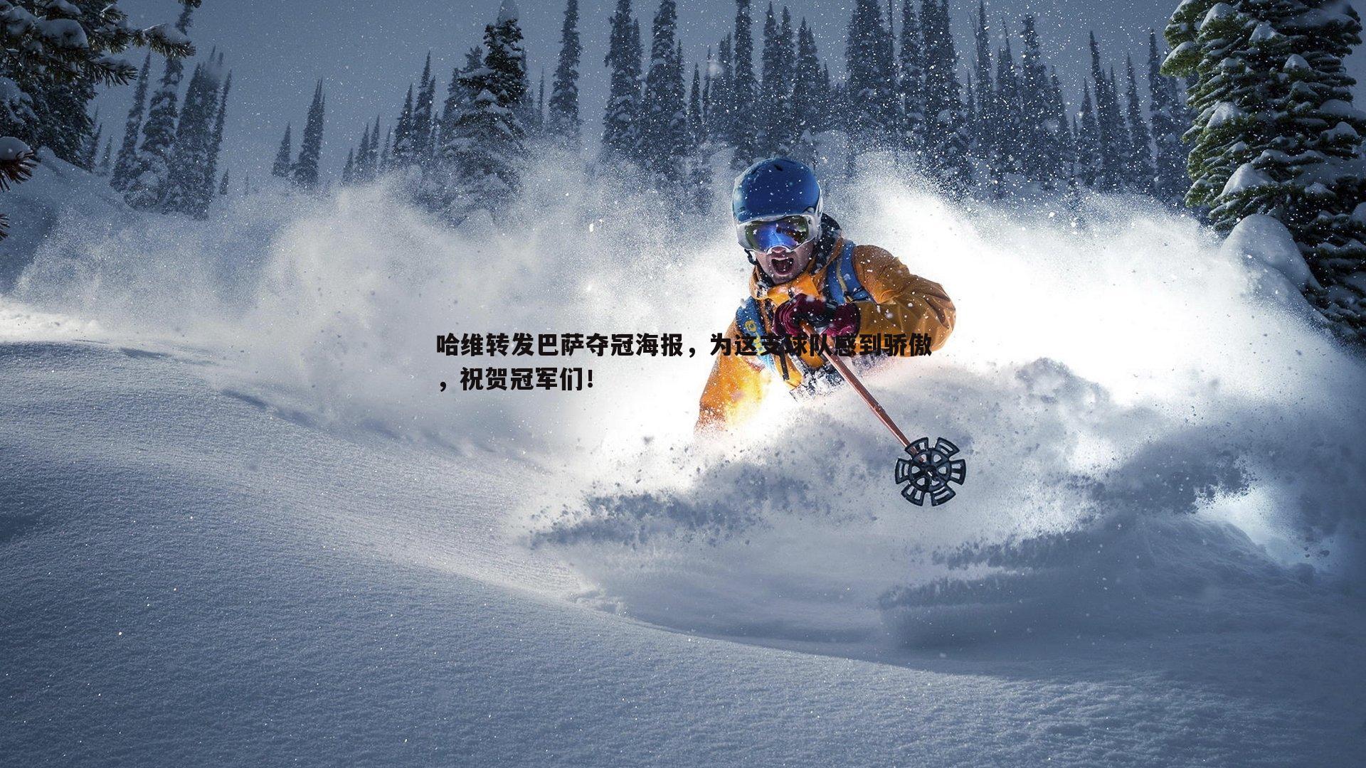 哈维转发巴萨夺冠海报,为这支球队感到骄傲,祝贺冠军们!